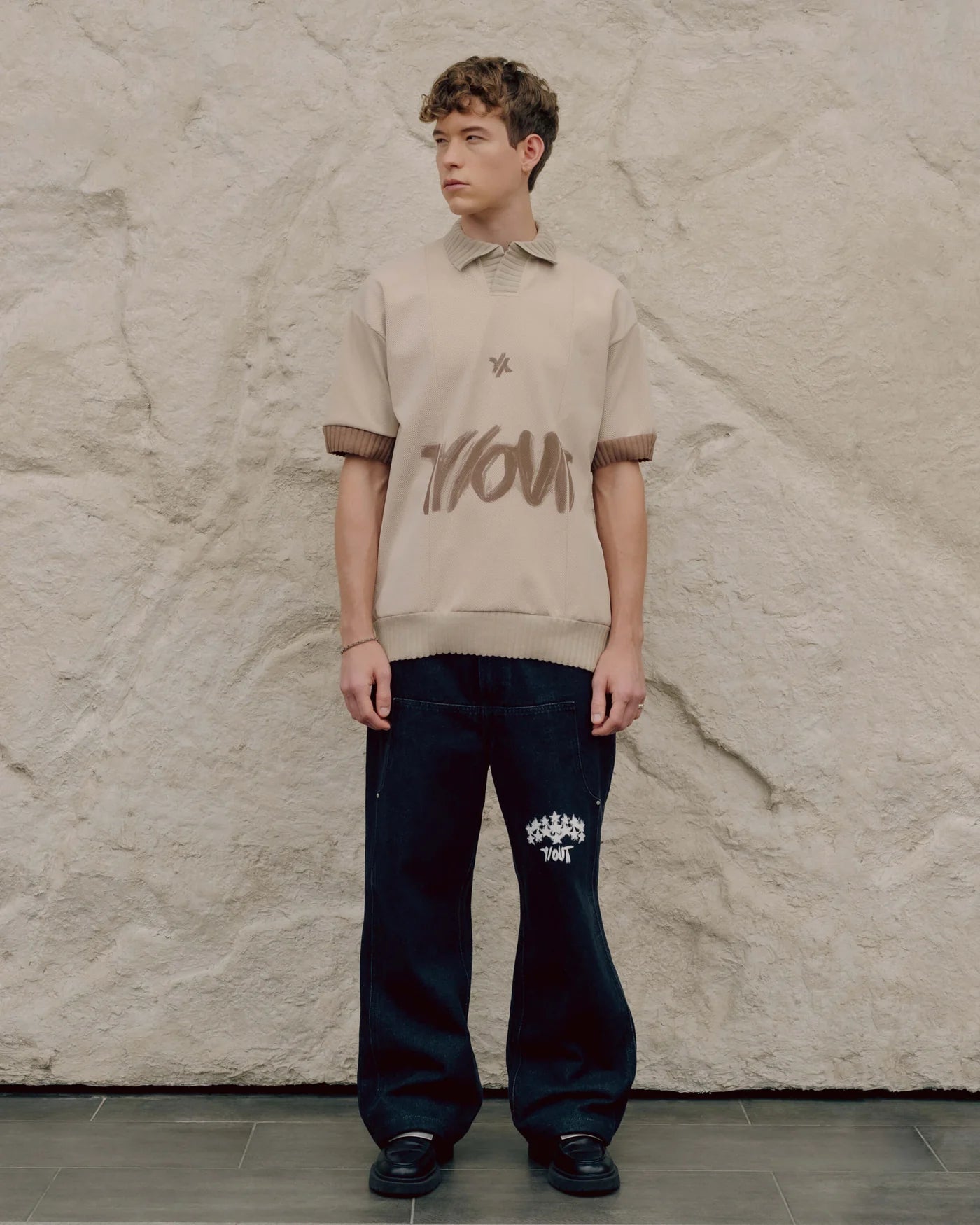 CAMISETA Y-OUT POLO HOMBRE PIXEL