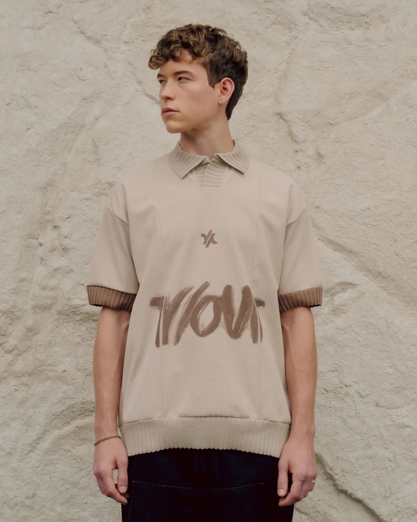 CAMISETA Y-OUT POLO HOMBRE PIXEL