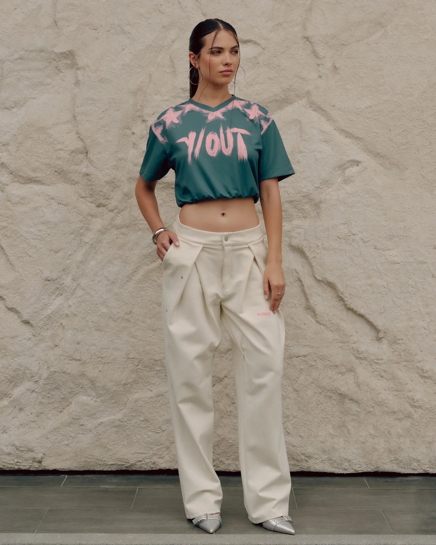 PANTALON Y-OUT MUJER WIDE TROUSER