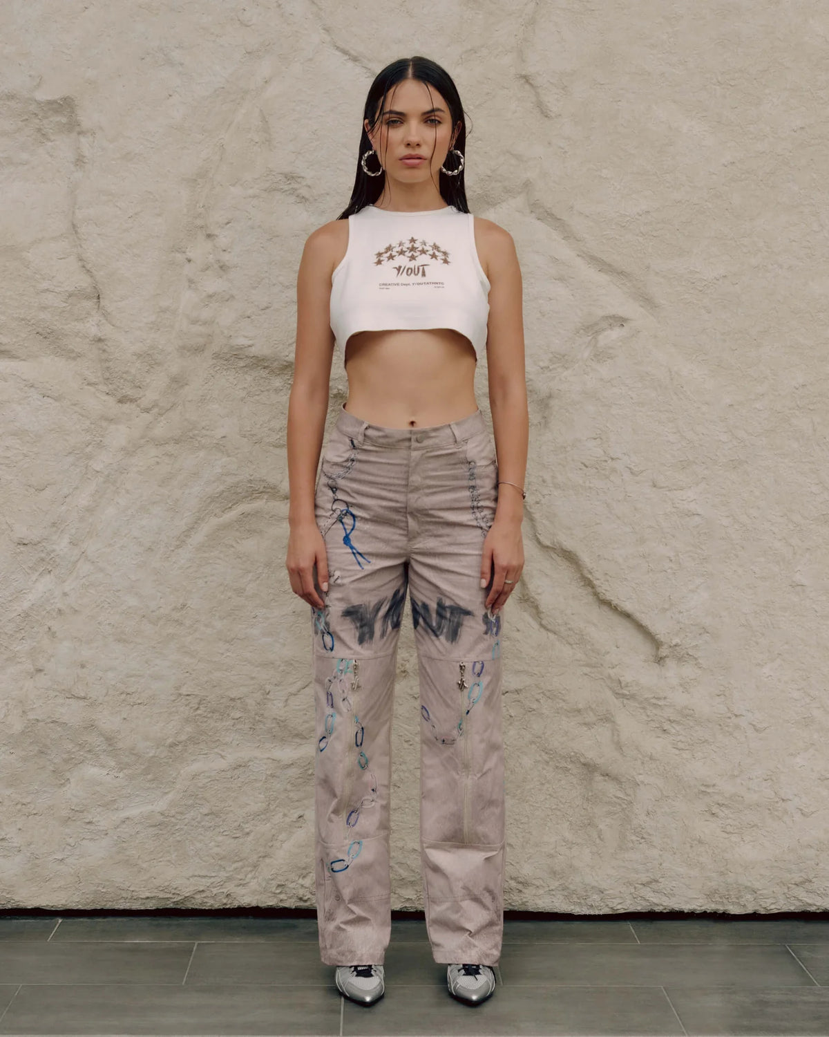 CROP TOP Y-OUT MUJER 4G
