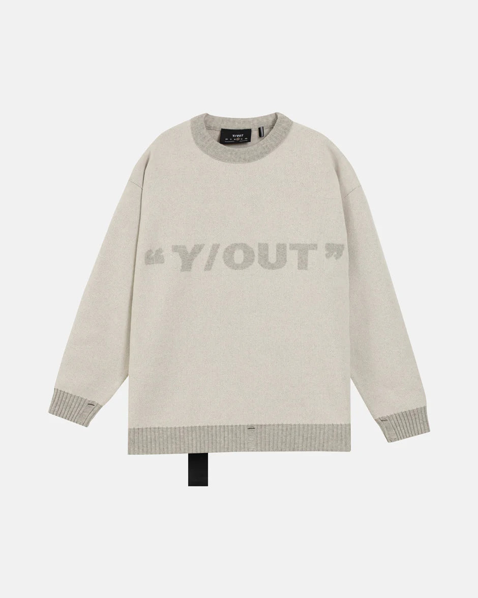 BUZO Y-OUT HOMBRE KNOTS CREWNECK