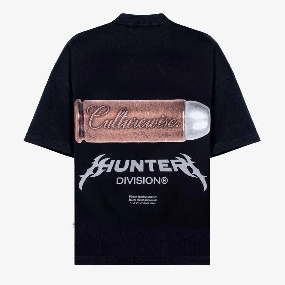 CAMISETA CULTURE WISE BALA NEGRA