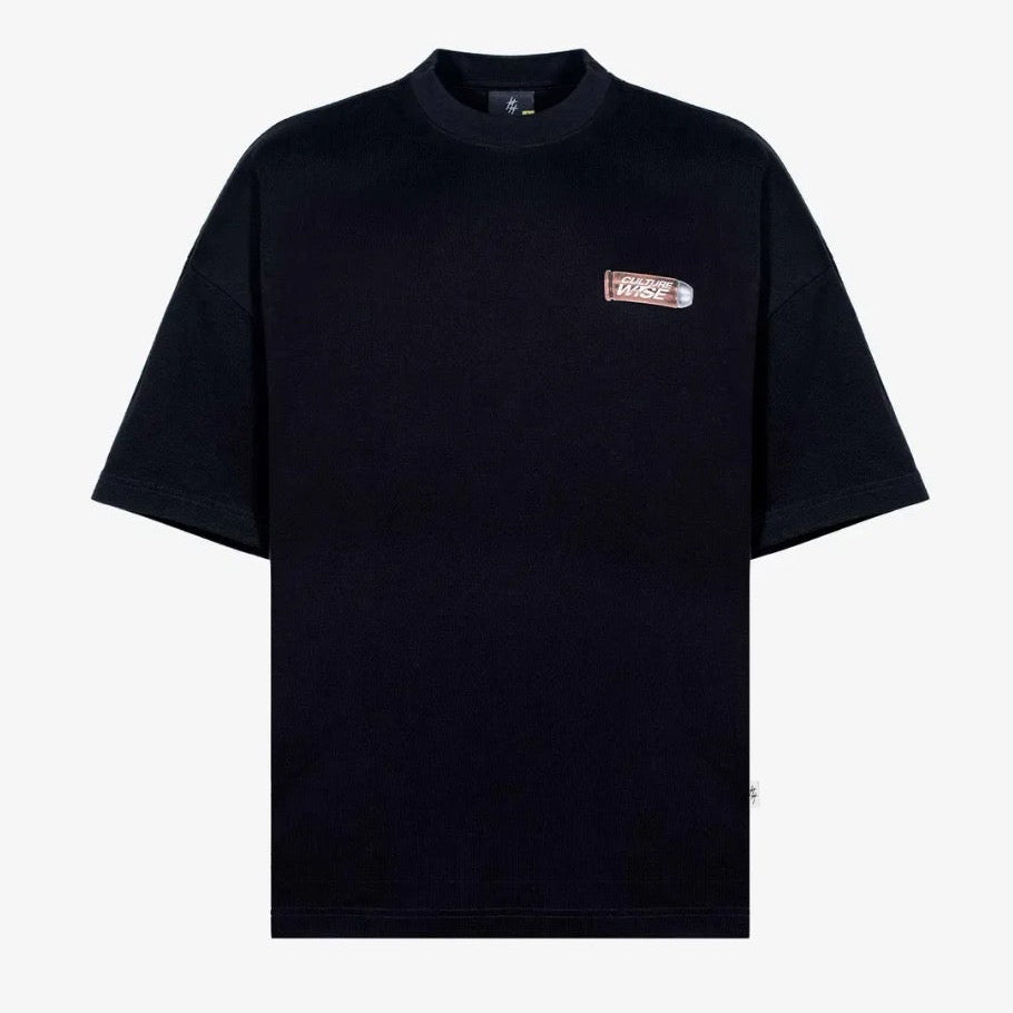 CAMISETA CULTURE WISE BALA NEGRA