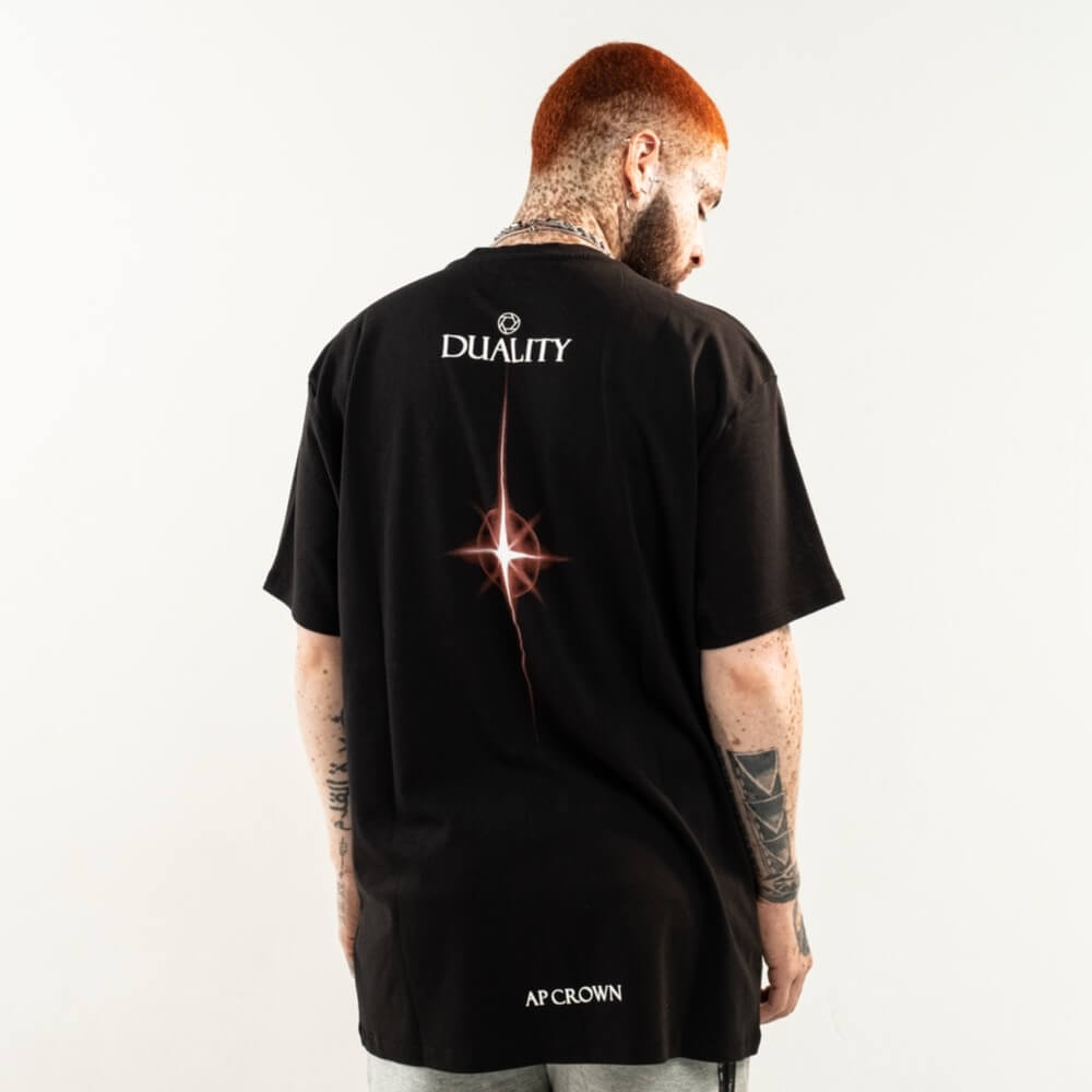 CAMISETA AP CROWN LIGHTING BLACK