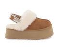 PANTUFLAS UGG CREMA