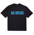 CAMISETA SINNERS NO DRUGS BLACK