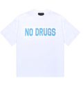 CAMISETA SINNERS NO DRUGS WHITE