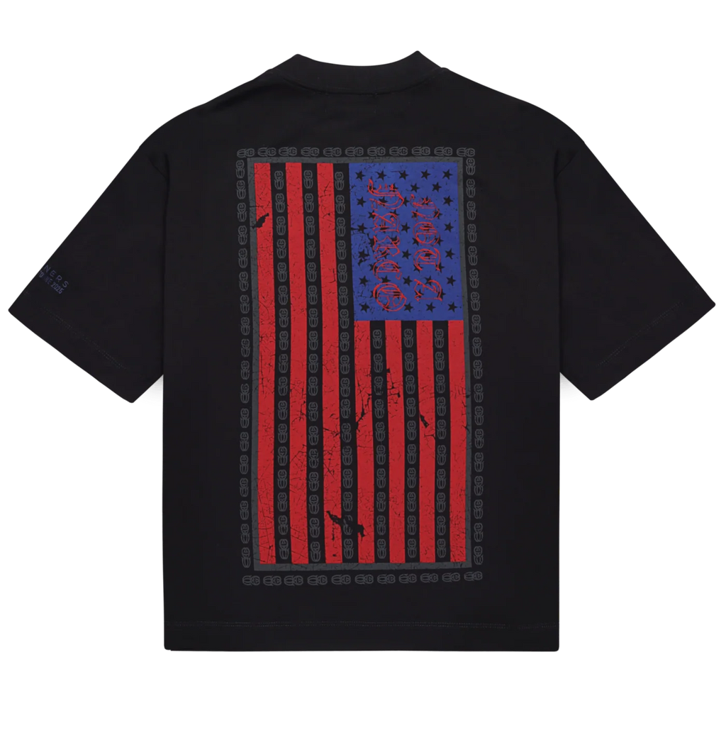 CAMISETA SINNERS AMERICAN HORROR BLACK