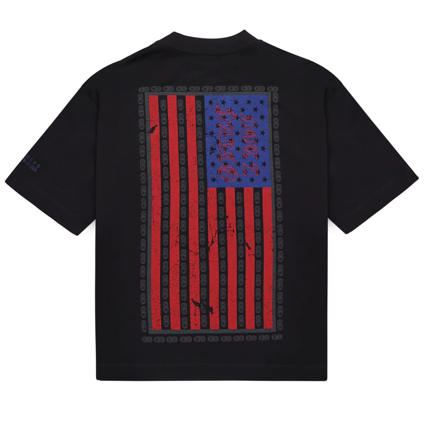 CAMISETA SINNERS AMERICAN HORROR BLACK