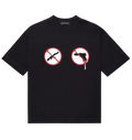 CAMISETA SINNERS AMERICAN HORROR BLACK