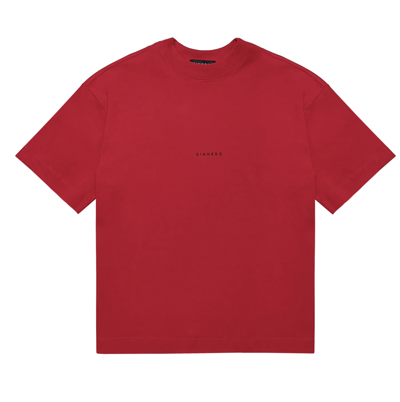 CAMISETA SINNERS CENTER LOGO RED