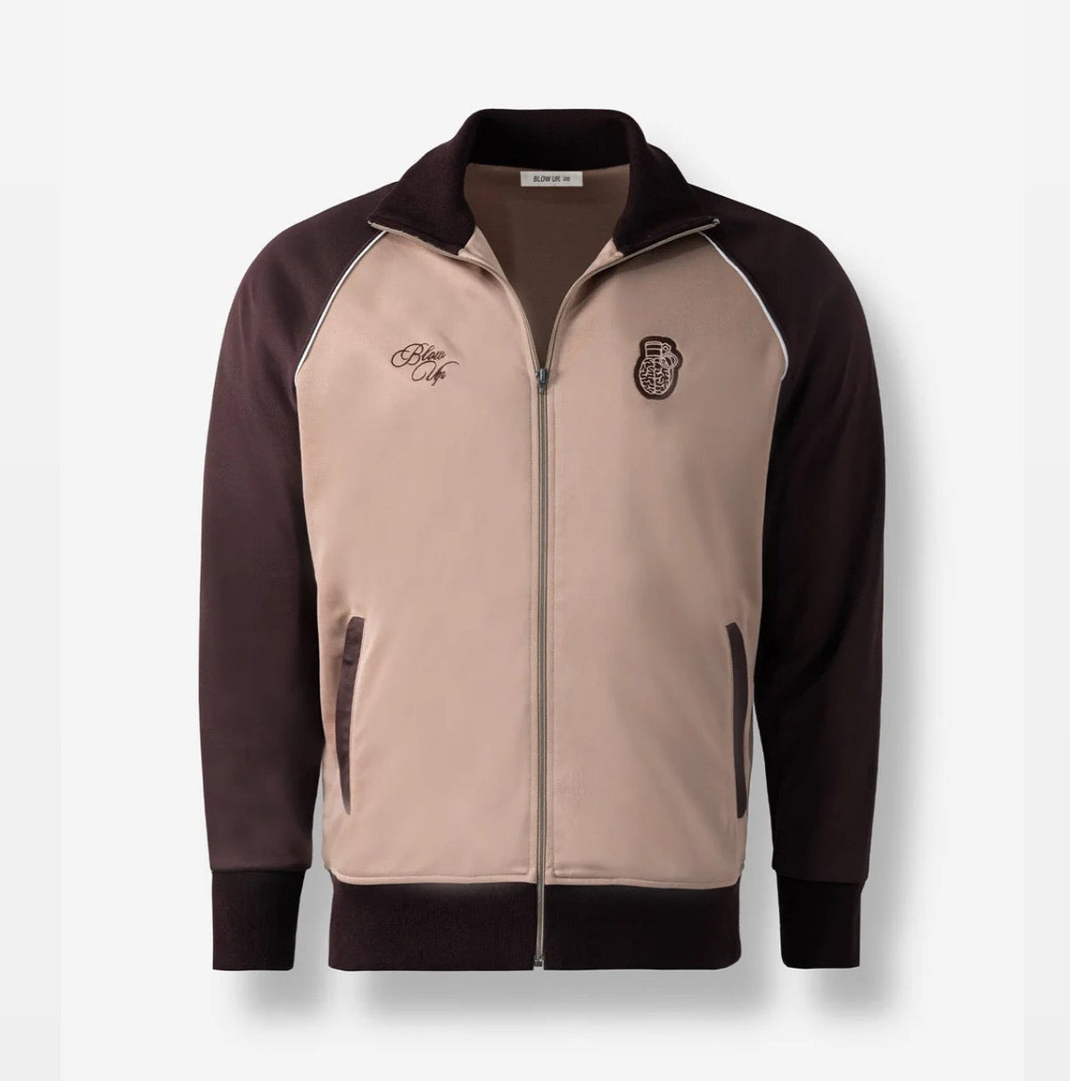 CHAQUETA BLOW UP TRACKSUIT BROWN