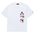 CAMISETA SINNERS STAMPS WHITE