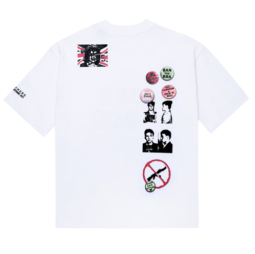 CAMISETA SINNERS STAMPS WHITE