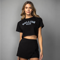 CROP TOP BULLISH HYPE GALAXY BLACK