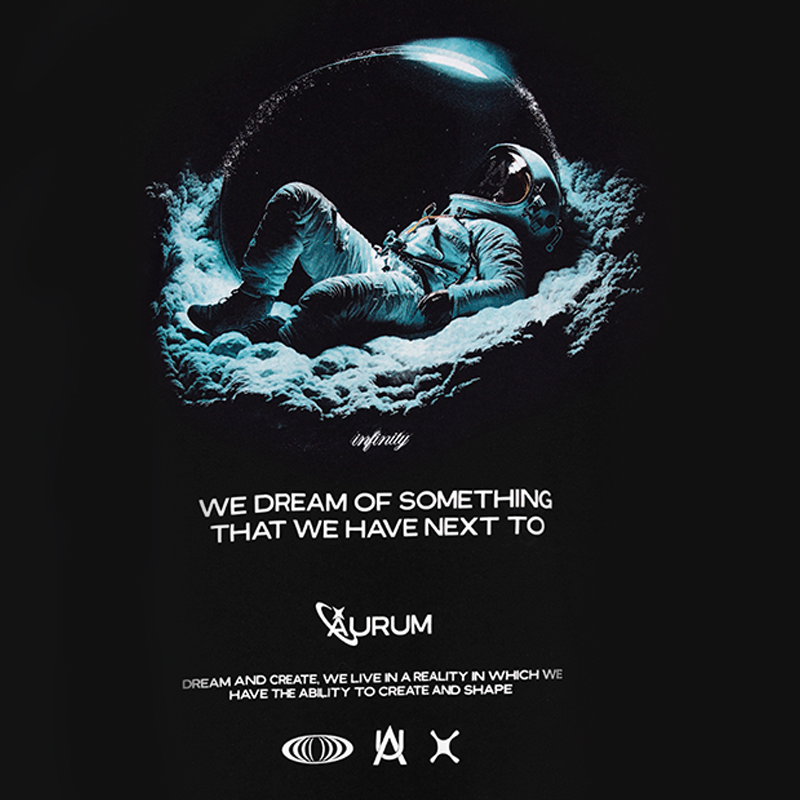 CAMISETA AURUM BLACK ASTRO