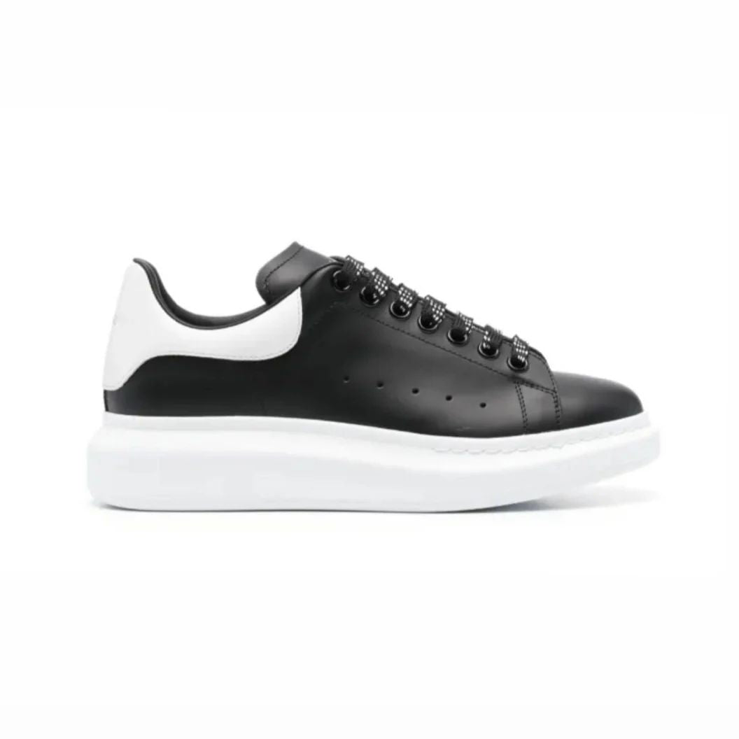 ZAPATOS ALEXANDER MCQUEEN NEGRO BLANCO CLASSIC