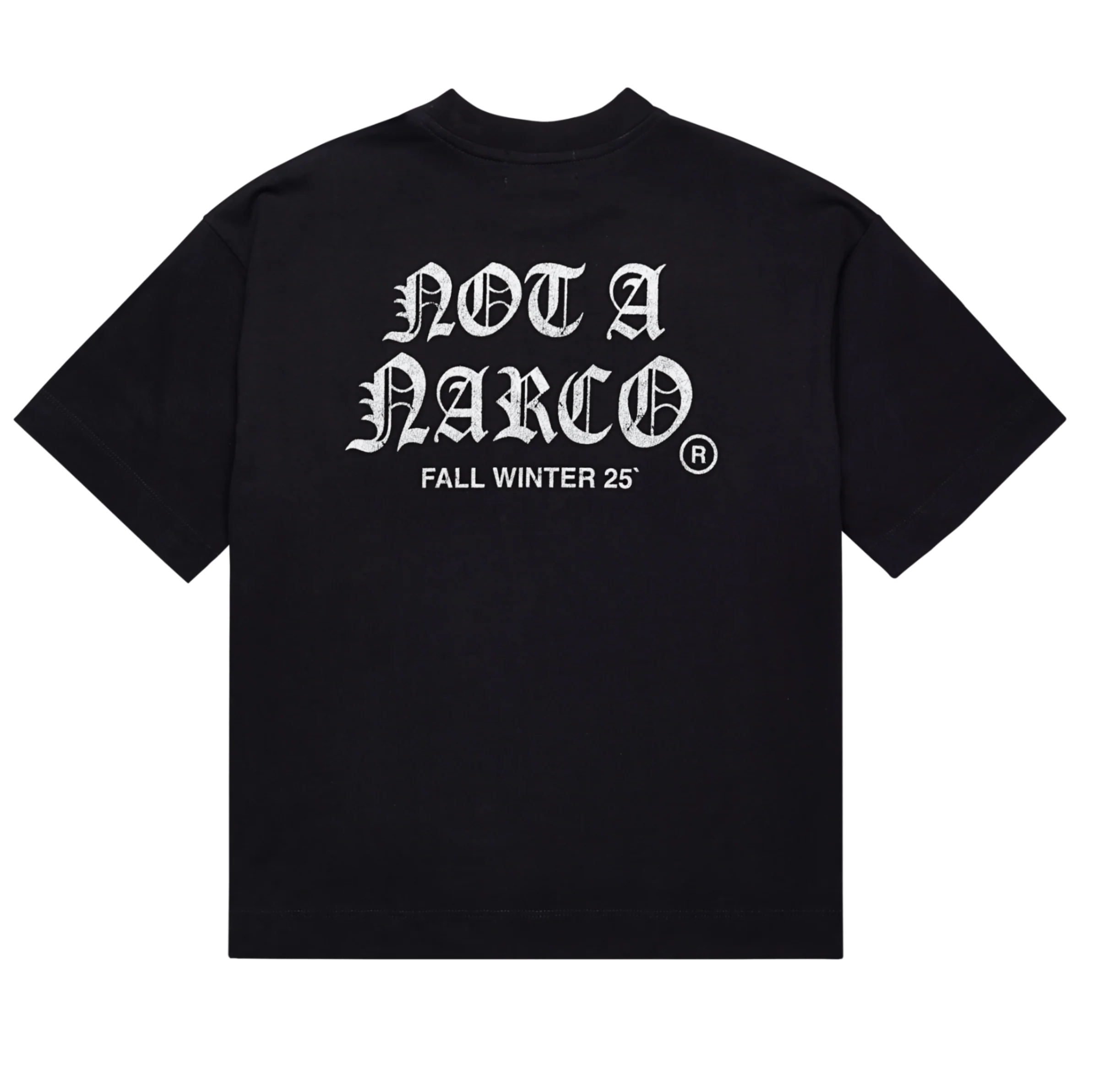 CAMISETA SINNERS FW25 BLACK