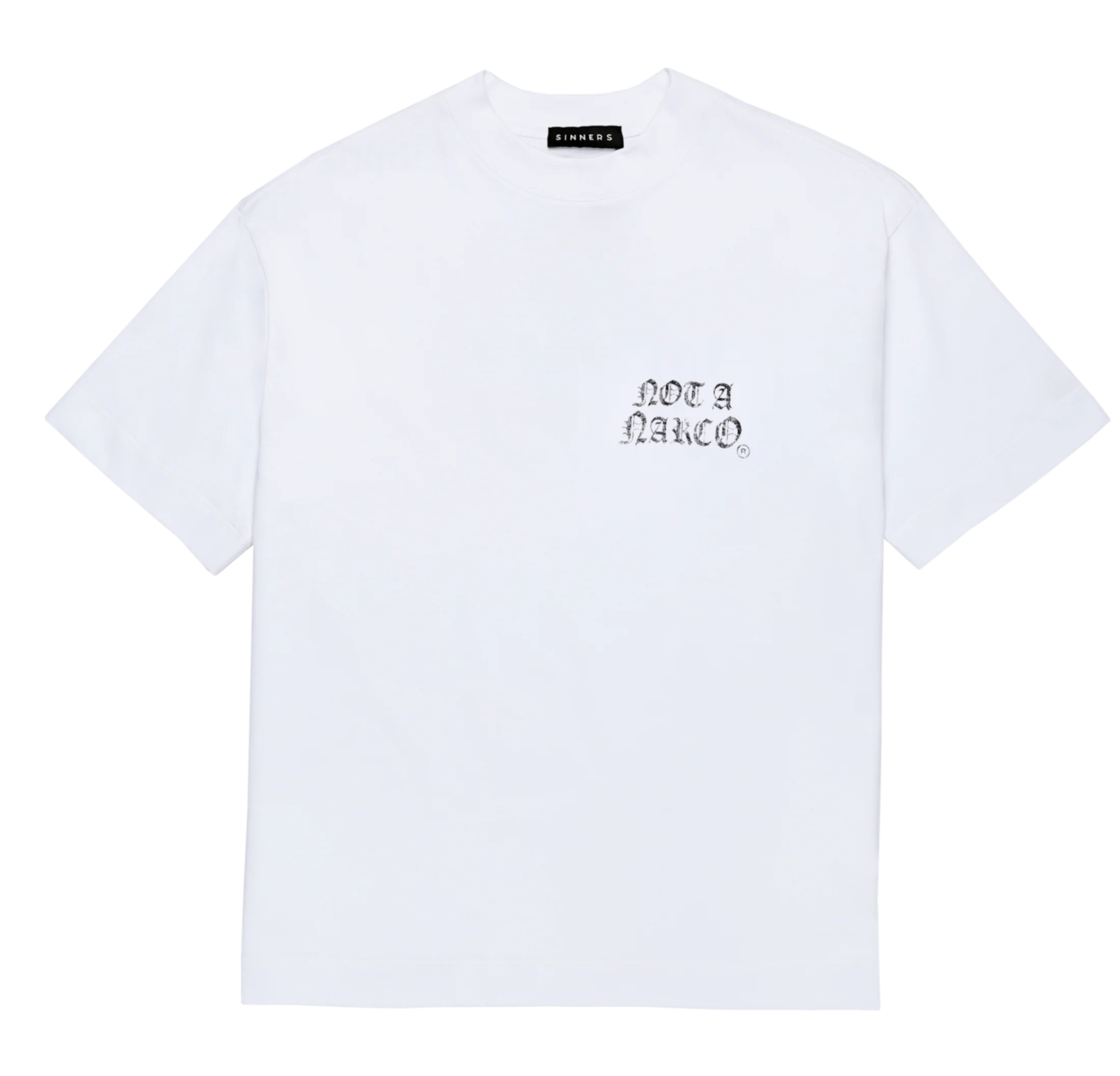 CAMISETA SINNERS FW25 WHITE