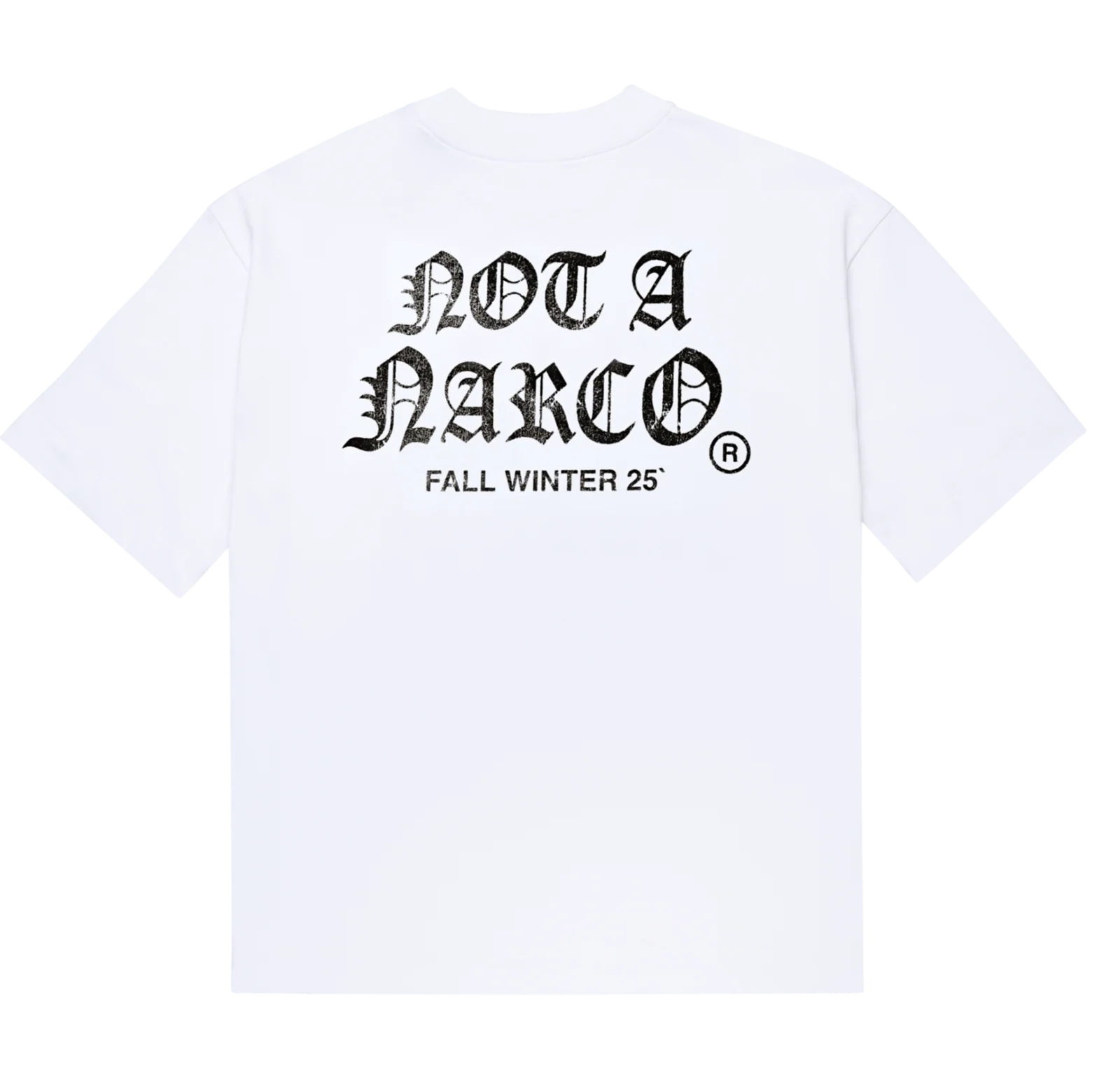 CAMISETA SINNERS FW25 WHITE