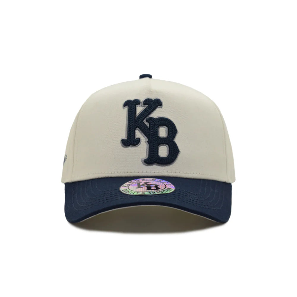 GORRA KINGS BRED BRONX CREMA AZUL