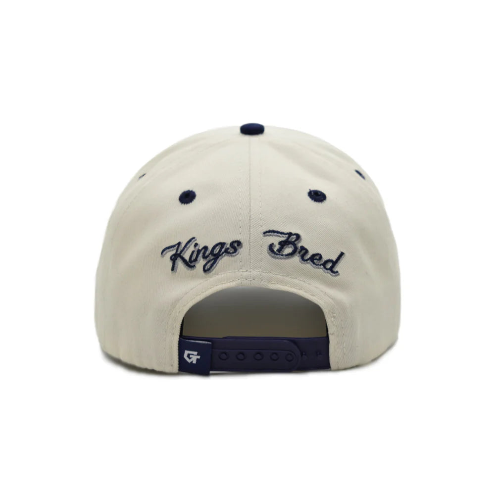 GORRA KINGS BRED BRONX CREMA AZUL