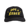 GORRA SINNERS NOT A NARCO BLACK/YELLOW