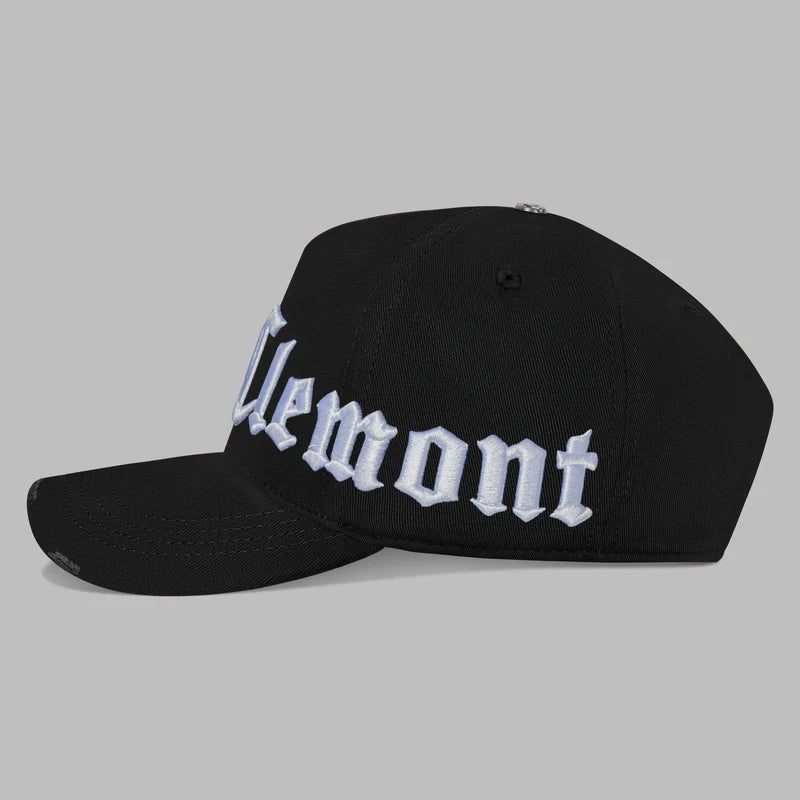 GORRA CLEMONT LERCI NEGRO BLANCO