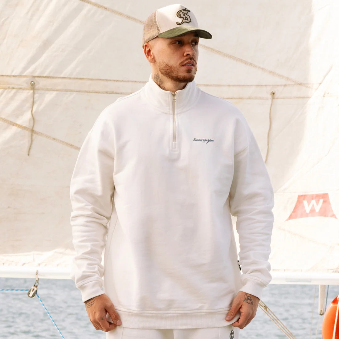 BUZO SOCIAL HARMONY CREWNECK TIED
