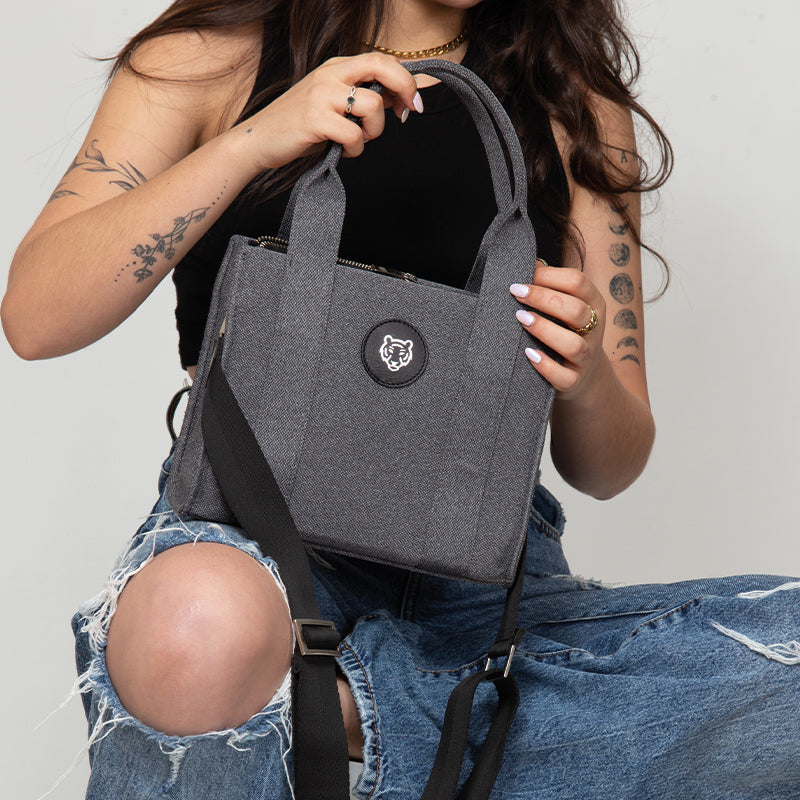 BOLSO B&B TOTE BAG MINI GRIS