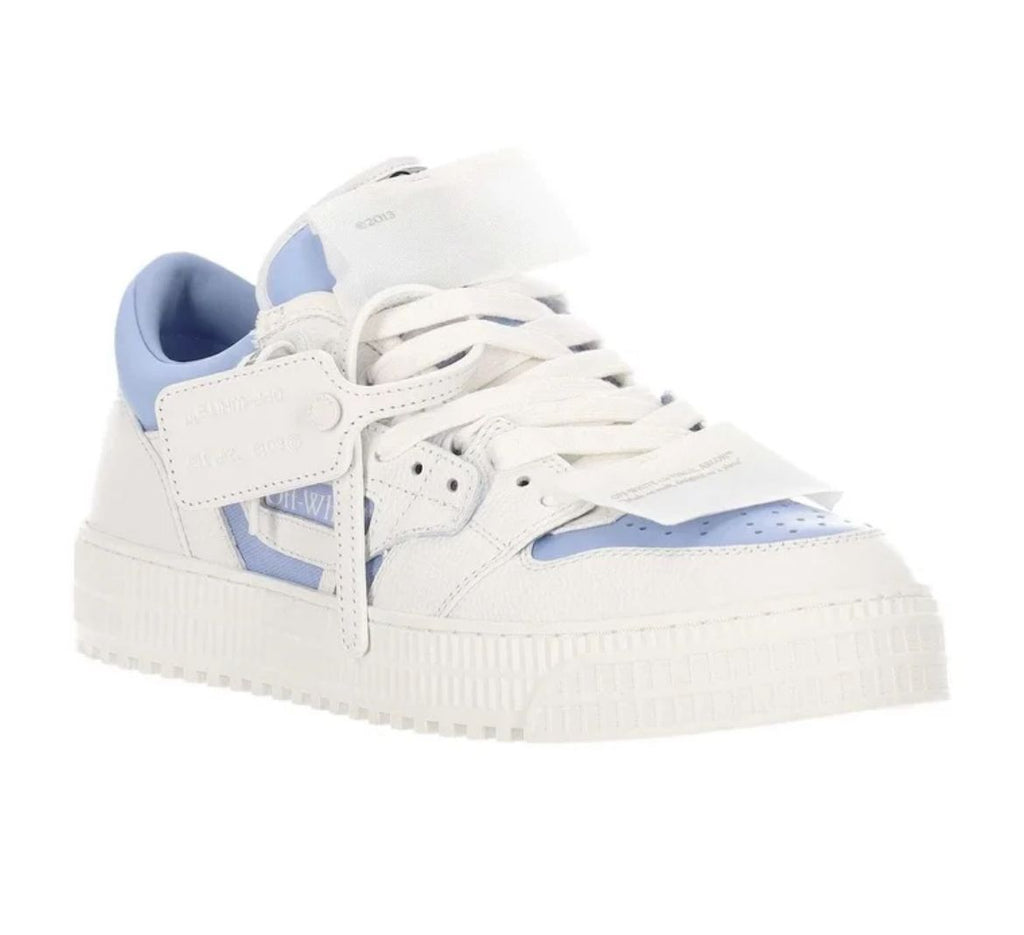 ZAPATOS OFF WHITE COURT 3 BLANCO AZUL