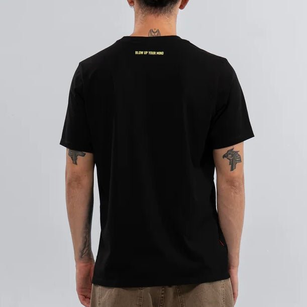 CAMISETA BLOW UP BLACK GRANADA BORDADO VERDE - Superiority