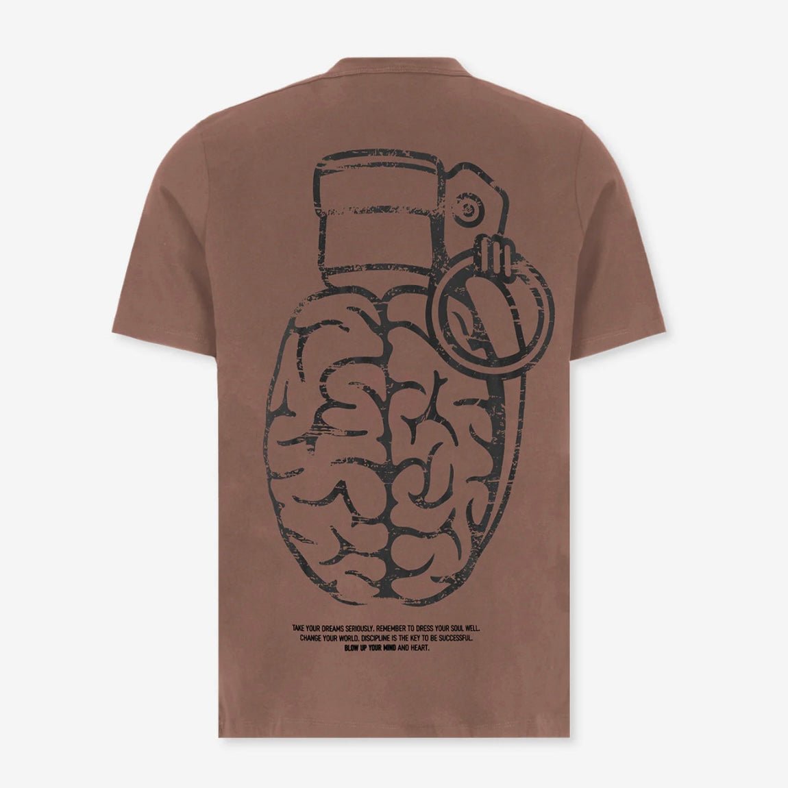 CAMISETA BLOW UP BROWN GRANADA ESPALDA - Superiority