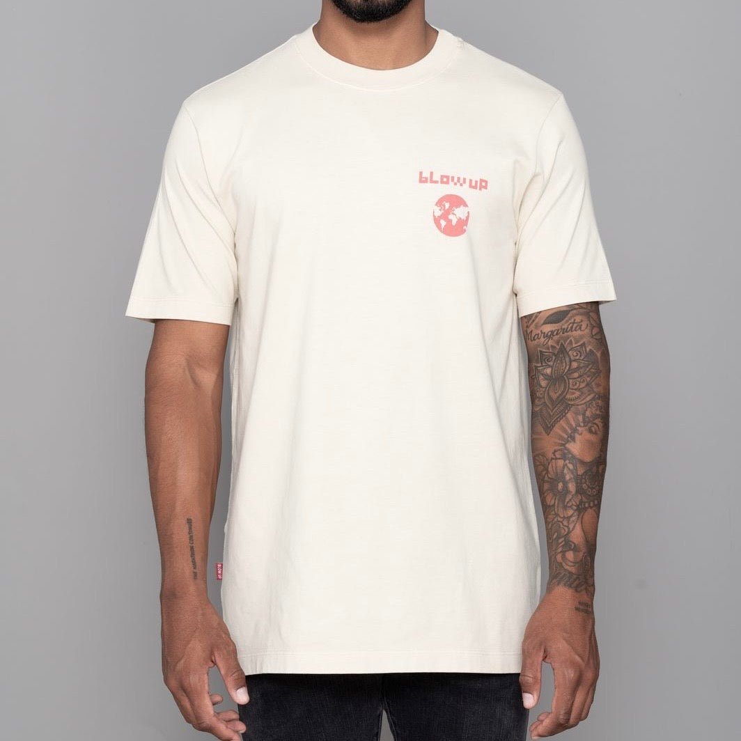 CAMISETA BLOW UP MARFIL PIXELES - Superiority