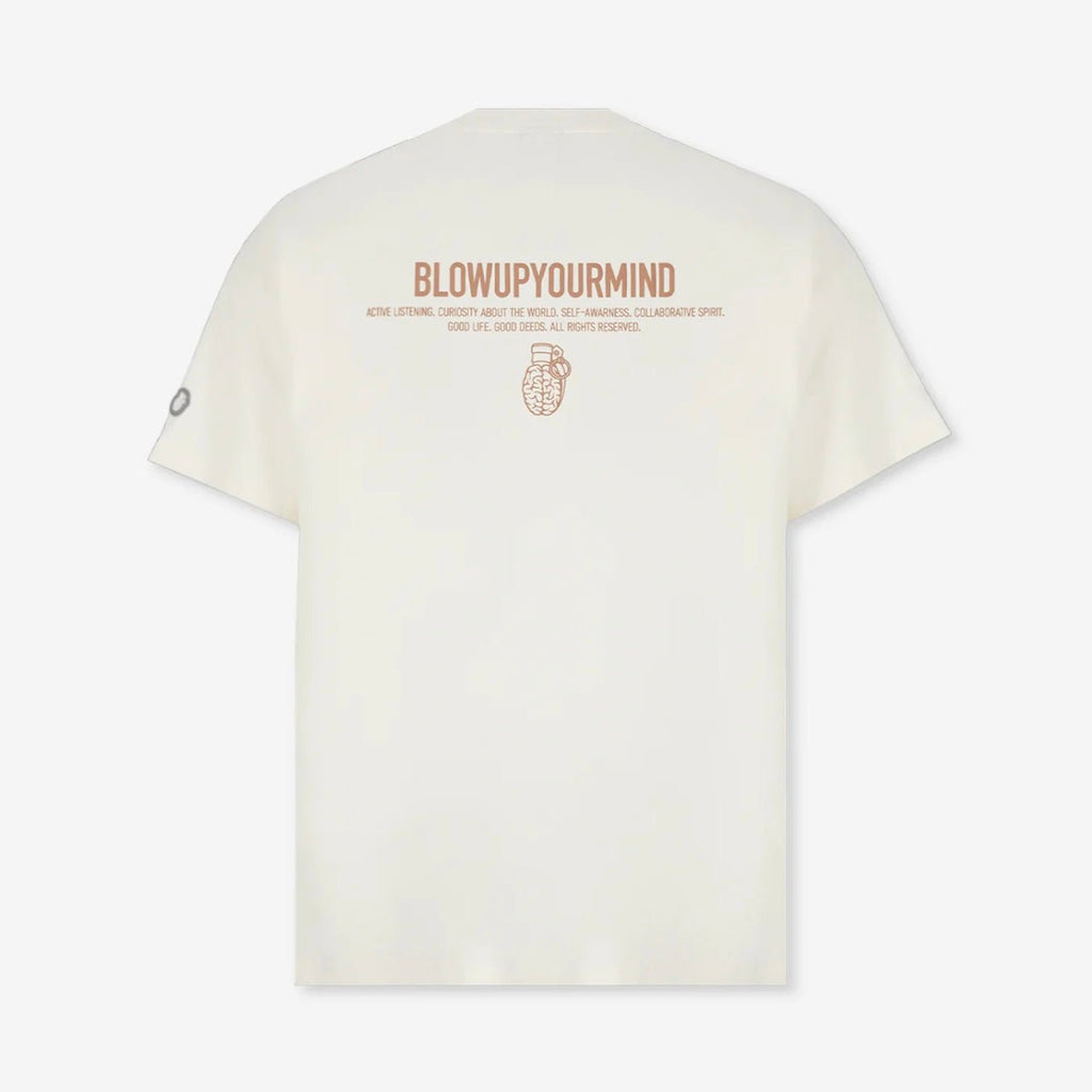 CAMISETA BLOW UP REGULAR FIT IVORY - Superiority