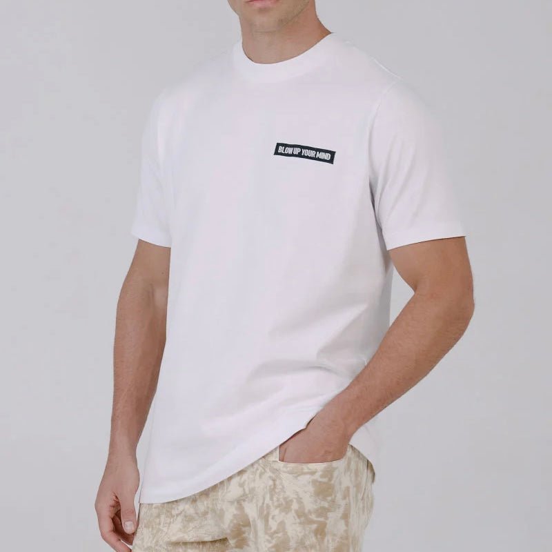 CAMISETA BLOW UP SLIM FIT WHITE - Superiority