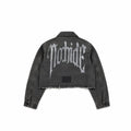 JACKET NO HIDE WOMAN BRUSHWORK