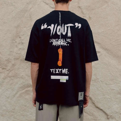 CAMISETA Y-OUT TEXT ME
